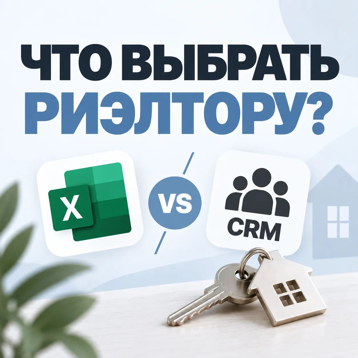 Обложка статьи: CRM для риэлтора: как вести базу клиентов + бесплатный шаблон Excel